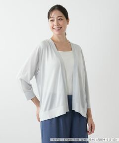 Leilian PLUS HOUSE / レリアンプラスハウス カーディガン・ボレロ | ショートカーディガン