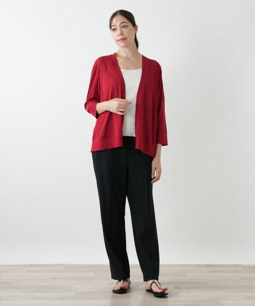 Leilian PLUS HOUSE / レリアンプラスハウス カーディガン・ボレロ | ショートカーディガン | 詳細1