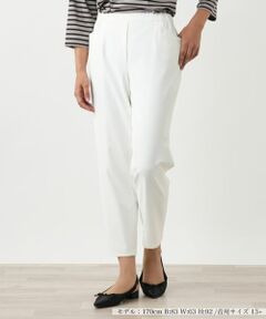 Leilian PLUS HOUSE / レリアンプラスハウス その他パンツ | 【店舗人気】テーパードストレッチパンツ【プラス企画】