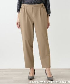 Leilian PLUS HOUSE / レリアンプラスハウス その他パンツ | 【店舗人気】テーパードストレッチパンツ【プラス企画】