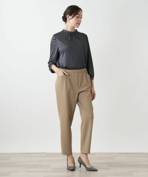 Leilian PLUS HOUSE / レリアンプラスハウス その他パンツ | 【店舗人気】テーパードストレッチパンツ【プラス企画】 | 詳細10