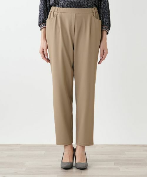 Leilian PLUS HOUSE / レリアンプラスハウス その他パンツ | 【店舗人気】テーパードストレッチパンツ【プラス企画】 | 詳細13