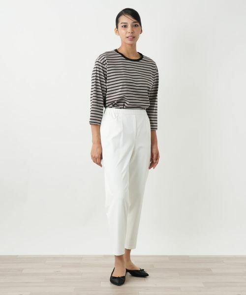 Leilian PLUS HOUSE / レリアンプラスハウス その他パンツ | 【店舗人気】テーパードストレッチパンツ【プラス企画】 | 詳細19