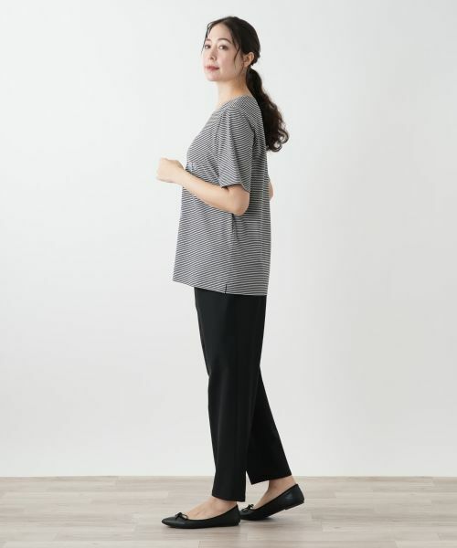 Leilian PLUS HOUSE / レリアンプラスハウス その他パンツ | 【店舗人気】テーパードストレッチパンツ【プラス企画】 | 詳細2