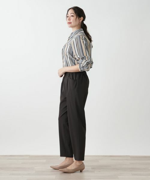 Leilian PLUS HOUSE / レリアンプラスハウス その他パンツ | 【店舗人気】テーパードストレッチパンツ【プラス企画】 | 詳細5
