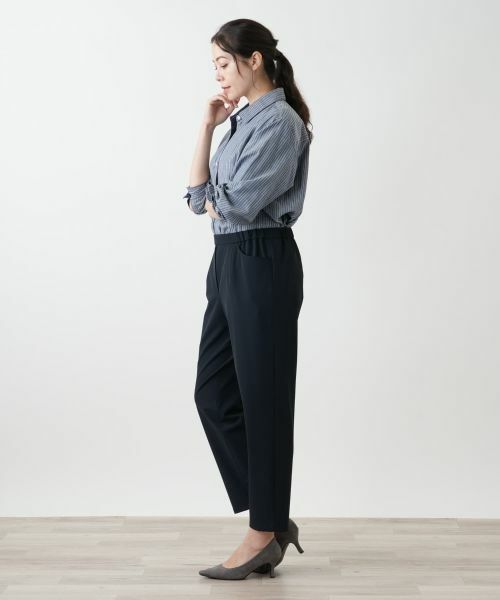 Leilian PLUS HOUSE / レリアンプラスハウス その他パンツ | 【店舗人気】テーパードストレッチパンツ【プラス企画】 | 詳細8