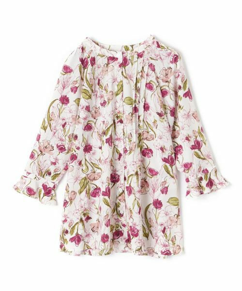 Leilian PLUS HOUSE / レリアンプラスハウス シャツ・ブラウス | フラワー柄チュニックブラウス【Leilian WHITE LABEL】 | 詳細17