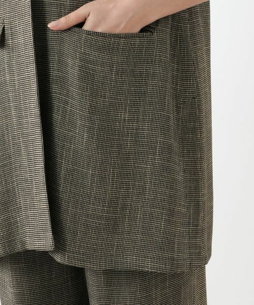 Leilian PLUS HOUSE / レリアンプラスハウス テーラードジャケット | ラペルドベスト【Leilian WHITE LABEL】 | 詳細13