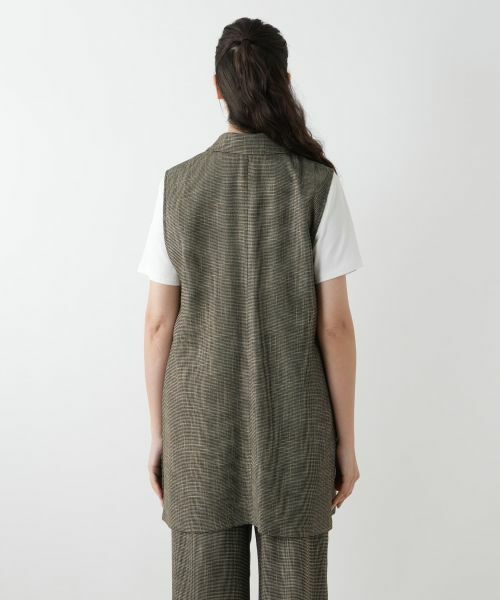 Leilian PLUS HOUSE / レリアンプラスハウス テーラードジャケット | ラペルドベスト【Leilian WHITE LABEL】 | 詳細9