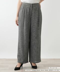 Leilian PLUS HOUSE / レリアンプラスハウス その他パンツ | ワイドパンツ【Leilian WHITE LABEL】