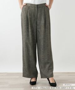 Leilian PLUS HOUSE / レリアンプラスハウス その他パンツ | ワイドパンツ【Leilian WHITE LABEL】