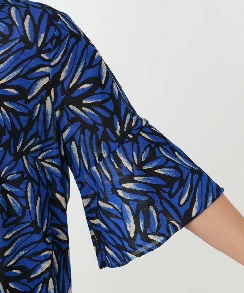 Leilian PLUS HOUSE / レリアンプラスハウス シャツ・ブラウス | プリントタックブラウス【Leilian WHITE LABEL】 | 詳細14