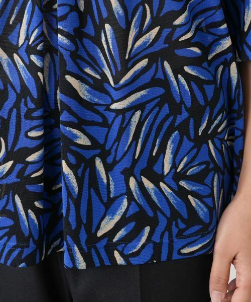 Leilian PLUS HOUSE / レリアンプラスハウス シャツ・ブラウス | プリントタックブラウス【Leilian WHITE LABEL】 | 詳細15