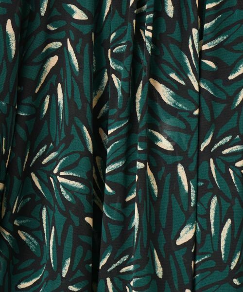 Leilian PLUS HOUSE / レリアンプラスハウス シャツ・ブラウス | プリントタックブラウス【Leilian WHITE LABEL】 | 詳細4