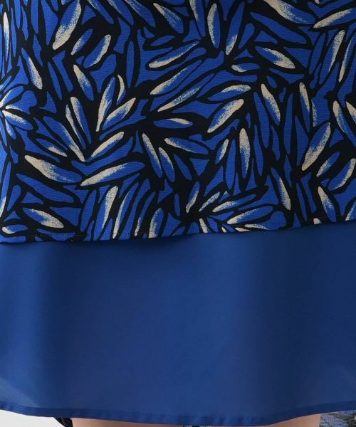 Leilian PLUS HOUSE / レリアンプラスハウス ドレス | プリントプリーツワンピース【Leilian WHITE LABEL】 | 詳細15