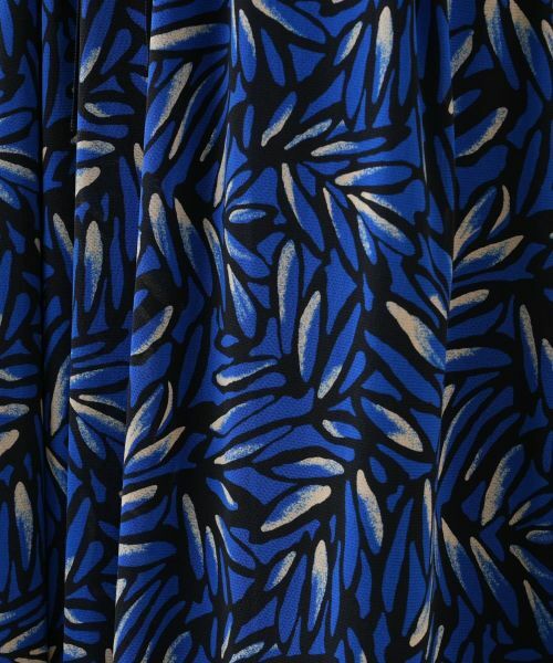 Leilian PLUS HOUSE / レリアンプラスハウス ドレス | プリントプリーツワンピース【Leilian WHITE LABEL】 | 詳細16