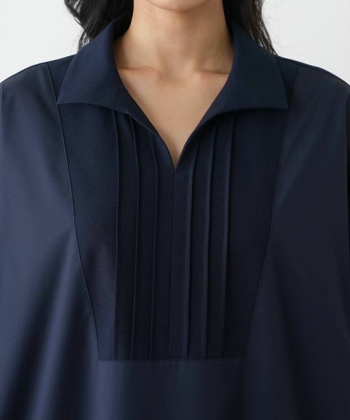 Leilian PLUS HOUSE / レリアンプラスハウス ドレス | ピンタックワンピース【プラス企画】 | 詳細10