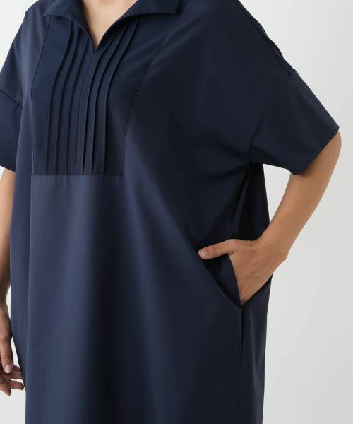 Leilian PLUS HOUSE / レリアンプラスハウス ドレス | ピンタックワンピース【プラス企画】 | 詳細13