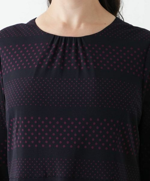 Leilian PLUS HOUSE / レリアンプラスハウス ドレス | プリントフレアワンピース【プラス企画】 | 詳細10