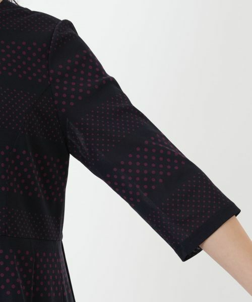 Leilian PLUS HOUSE / レリアンプラスハウス ドレス | プリントフレアワンピース【プラス企画】 | 詳細12