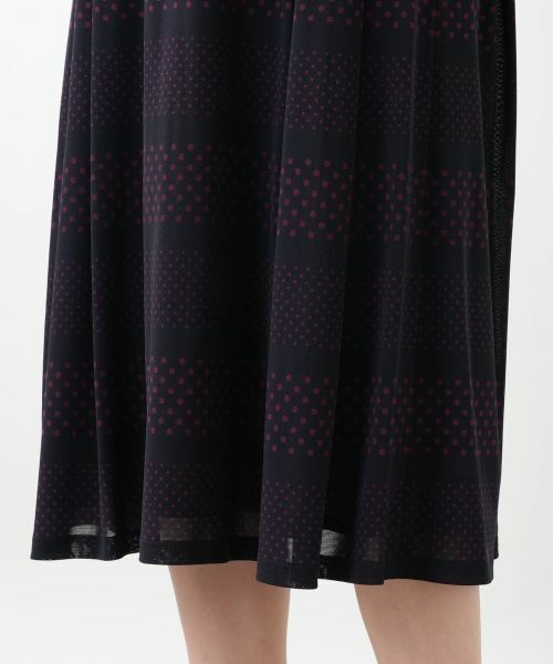 Leilian PLUS HOUSE / レリアンプラスハウス ドレス | プリントフレアワンピース【プラス企画】 | 詳細13