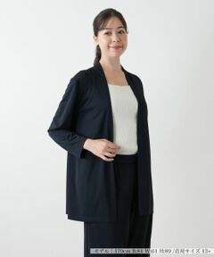 Leilian PLUS HOUSE / レリアンプラスハウス シャツ・ブラウス | 羽織ブラウス【Leilian WHITE LABEL】