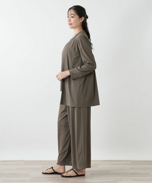 Leilian PLUS HOUSE / レリアンプラスハウス シャツ・ブラウス | 羽織ブラウス【Leilian WHITE LABEL】 | 詳細5