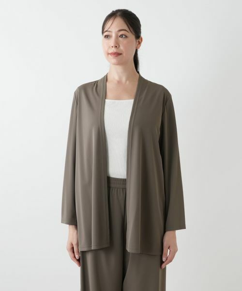 Leilian PLUS HOUSE / レリアンプラスハウス シャツ・ブラウス | 羽織ブラウス【Leilian WHITE LABEL】 | 詳細7