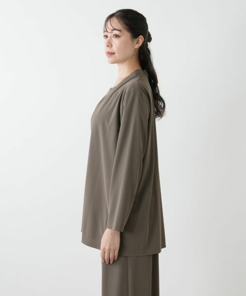 Leilian PLUS HOUSE / レリアンプラスハウス シャツ・ブラウス | 羽織ブラウス【Leilian WHITE LABEL】 | 詳細8
