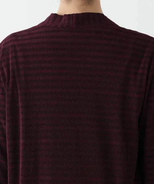 Leilian PLUS HOUSE / レリアンプラスハウス シャツ・ブラウス | ボーダー羽織ブラウス【Leilian WHITE LABEL】 | 詳細11