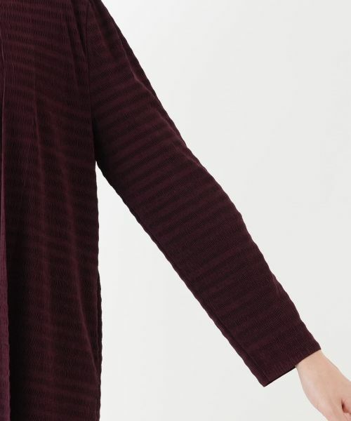 Leilian PLUS HOUSE / レリアンプラスハウス シャツ・ブラウス | ボーダー羽織ブラウス【Leilian WHITE LABEL】 | 詳細12