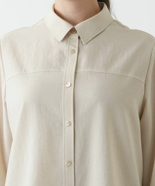 Leilian PLUS HOUSE / レリアンプラスハウス シャツ・ブラウス | 七分袖ブラウス【Leilian WHITE LABEL】 | 詳細10