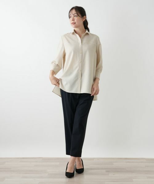 Leilian PLUS HOUSE / レリアンプラスハウス シャツ・ブラウス | 七分袖ブラウス【Leilian WHITE LABEL】 | 詳細4