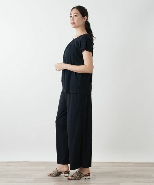 Leilian PLUS HOUSE / レリアンプラスハウス カットソー | タックカットソー【Leilian WHITE LABEL】 | 詳細5