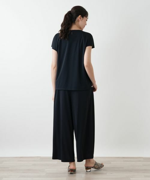 Leilian PLUS HOUSE / レリアンプラスハウス カットソー | タックカットソー【Leilian WHITE LABEL】 | 詳細6