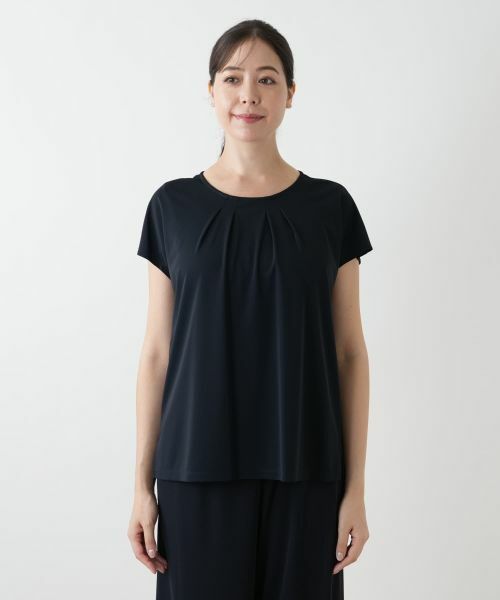 Leilian PLUS HOUSE / レリアンプラスハウス カットソー | タックカットソー【Leilian WHITE LABEL】 | 詳細7