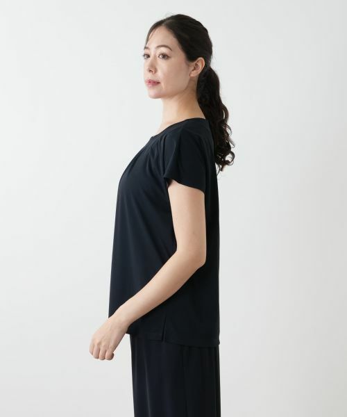 Leilian PLUS HOUSE / レリアンプラスハウス カットソー | タックカットソー【Leilian WHITE LABEL】 | 詳細8