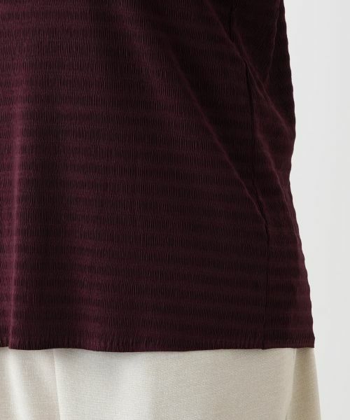 Leilian PLUS HOUSE / レリアンプラスハウス カットソー | ボーダー七分袖カットソー【Leilian WHITE LABEL】 | 詳細13