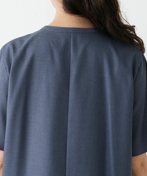 Leilian PLUS HOUSE / レリアンプラスハウス ドレス | スキッパーフレアワンピース【Leilian WHITE LABEL】 | 詳細11