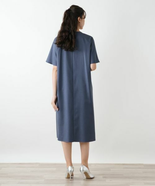 Leilian PLUS HOUSE / レリアンプラスハウス ドレス | スキッパーフレアワンピース【Leilian WHITE LABEL】 | 詳細6