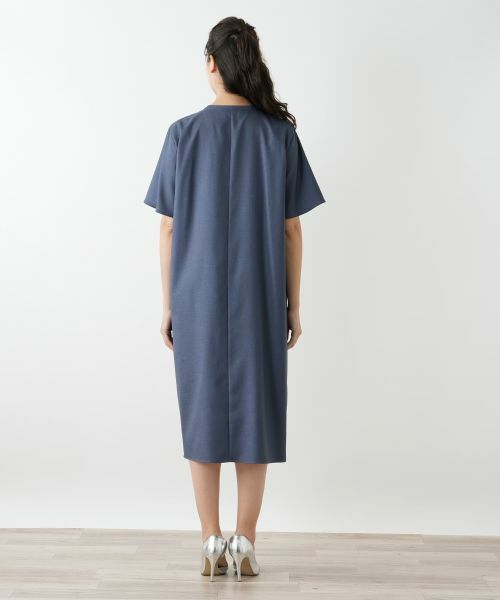 Leilian PLUS HOUSE / レリアンプラスハウス ドレス | スキッパーフレアワンピース【Leilian WHITE LABEL】 | 詳細9