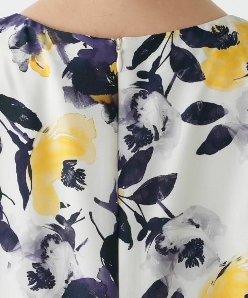 Leilian PLUS HOUSE / レリアンプラスハウス ドレス | 花柄フレアワンピース【Leilian WHITE LABEL】 | 詳細9