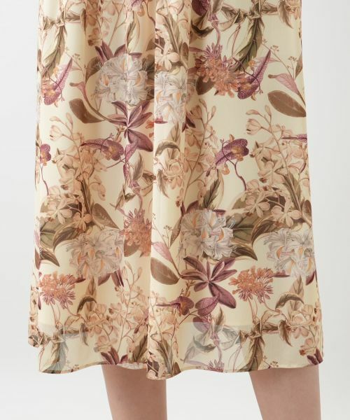 Leilian PLUS HOUSE / レリアンプラスハウス ドレス | 花柄フレアワンピース【Leilian WHITE LABEL】 | 詳細11