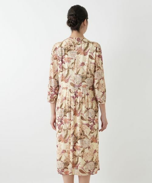 Leilian PLUS HOUSE / レリアンプラスハウス ドレス | 花柄フレアワンピース【Leilian WHITE LABEL】 | 詳細6