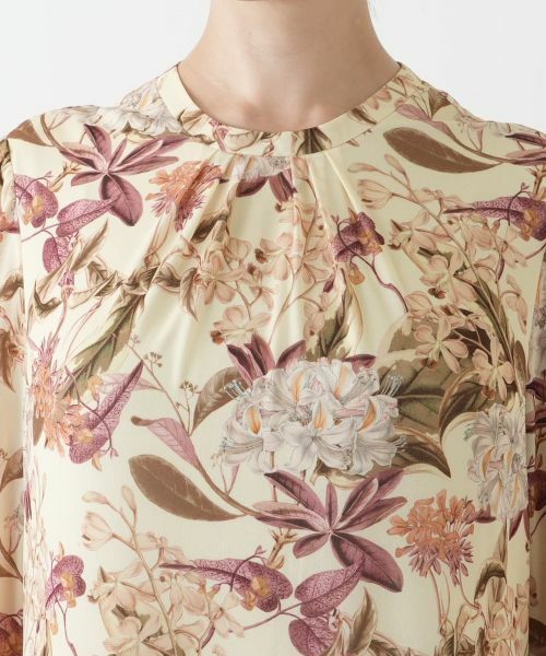 Leilian PLUS HOUSE / レリアンプラスハウス ドレス | 花柄フレアワンピース【Leilian WHITE LABEL】 | 詳細7