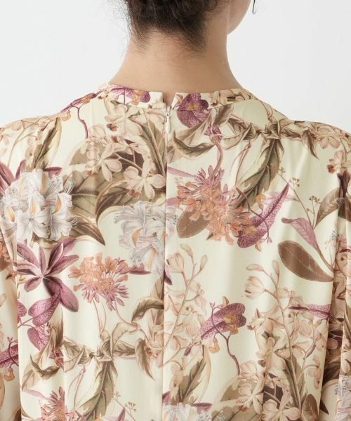 Leilian PLUS HOUSE / レリアンプラスハウス ドレス | 花柄フレアワンピース【Leilian WHITE LABEL】 | 詳細8