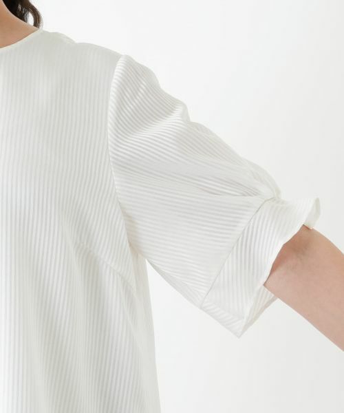 Leilian PLUS HOUSE / レリアンプラスハウス シャツ・ブラウス | クルーネックブラウス【Leilian WHITE LABEL】 | 詳細13