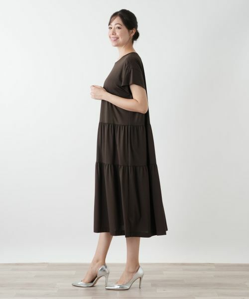 Leilian PLUS HOUSE / レリアンプラスハウス ドレス | 【店舗人気】ティアードワンピース【プラス企画】 | 詳細2