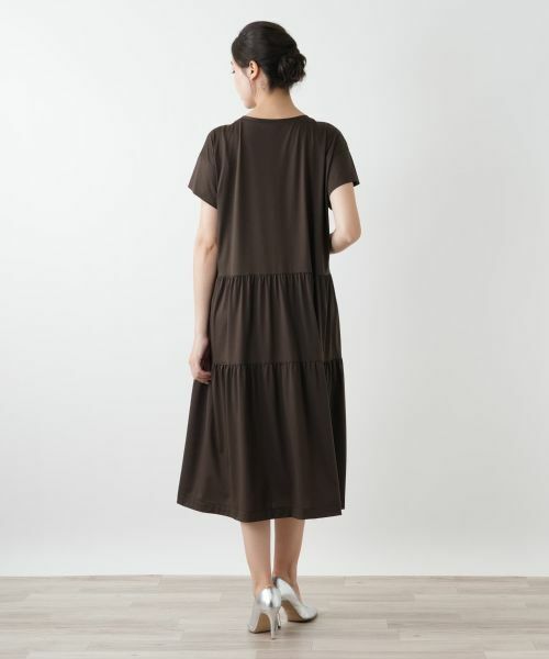 Leilian PLUS HOUSE / レリアンプラスハウス ドレス | 【店舗人気】ティアードワンピース【プラス企画】 | 詳細3