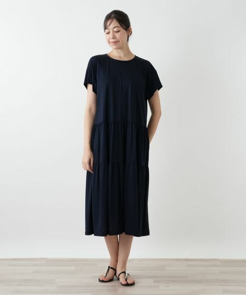 Leilian PLUS HOUSE / レリアンプラスハウス ドレス | 【店舗人気】ティアードワンピース【プラス企画】 | 詳細4